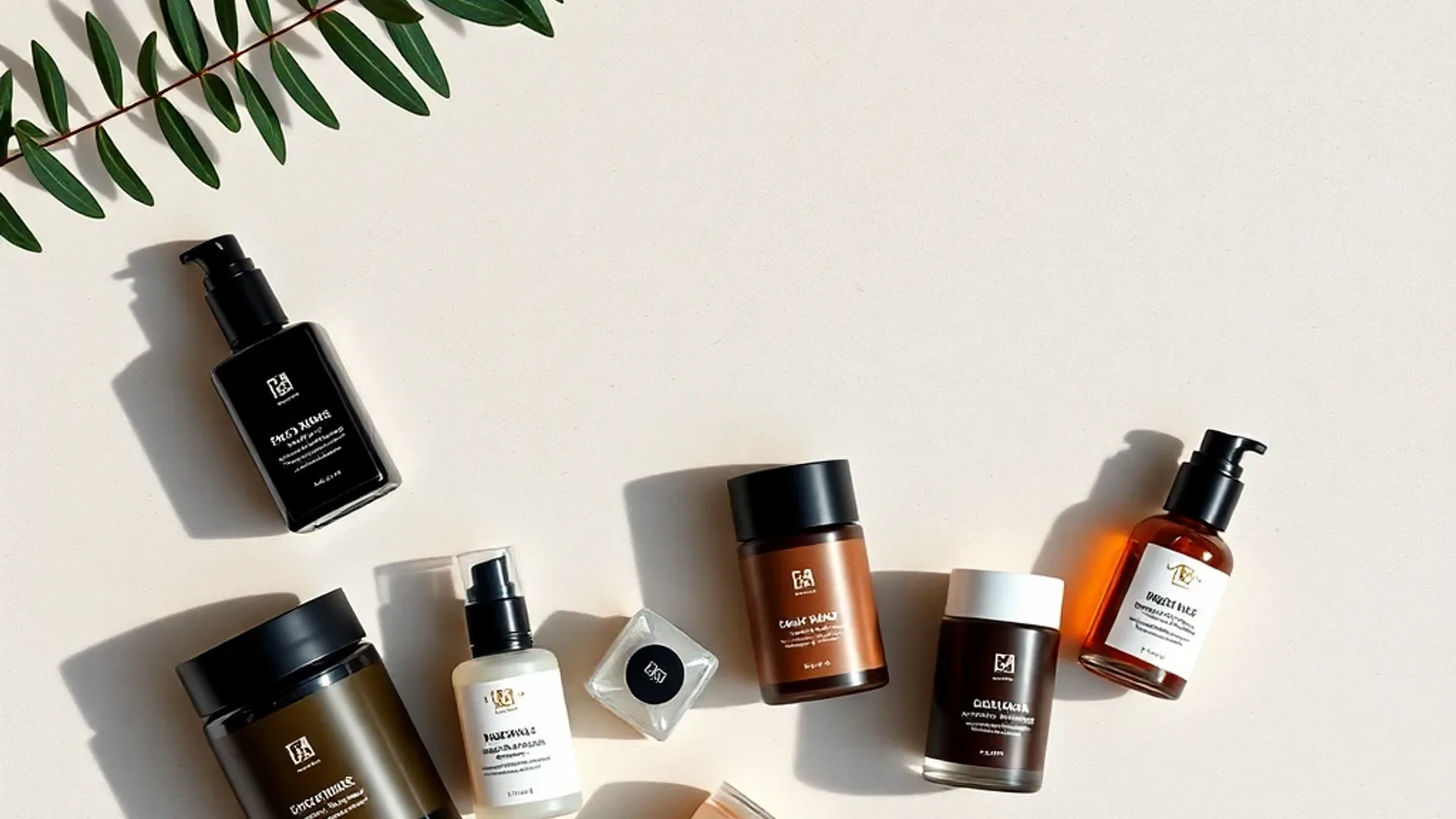 Curated lifestyle product flat lay — Hero image for ecommerce websites